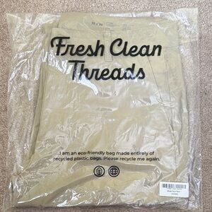 Fresh Clean Threads - Khaki Stretch Tech Pant - 32x30